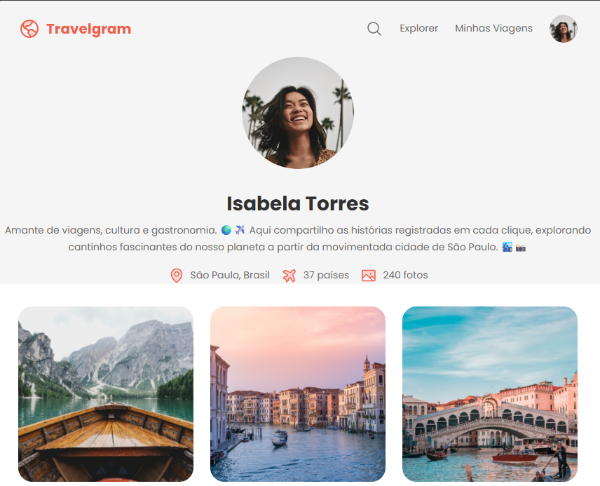Projeto Travelgram